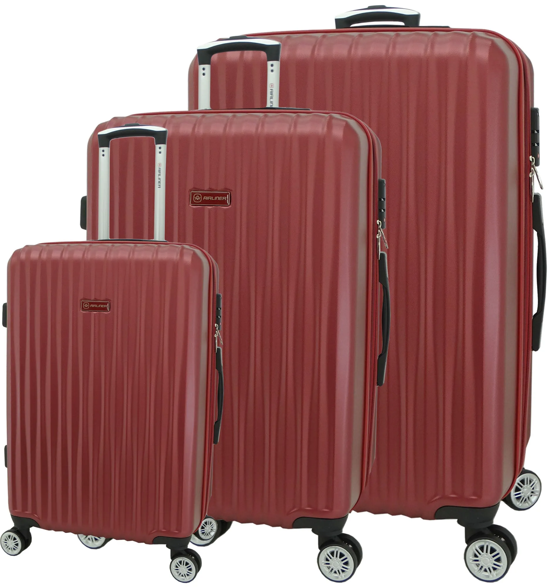 1728BG, Airliner - Suitcase Large 29" (Burgundy)