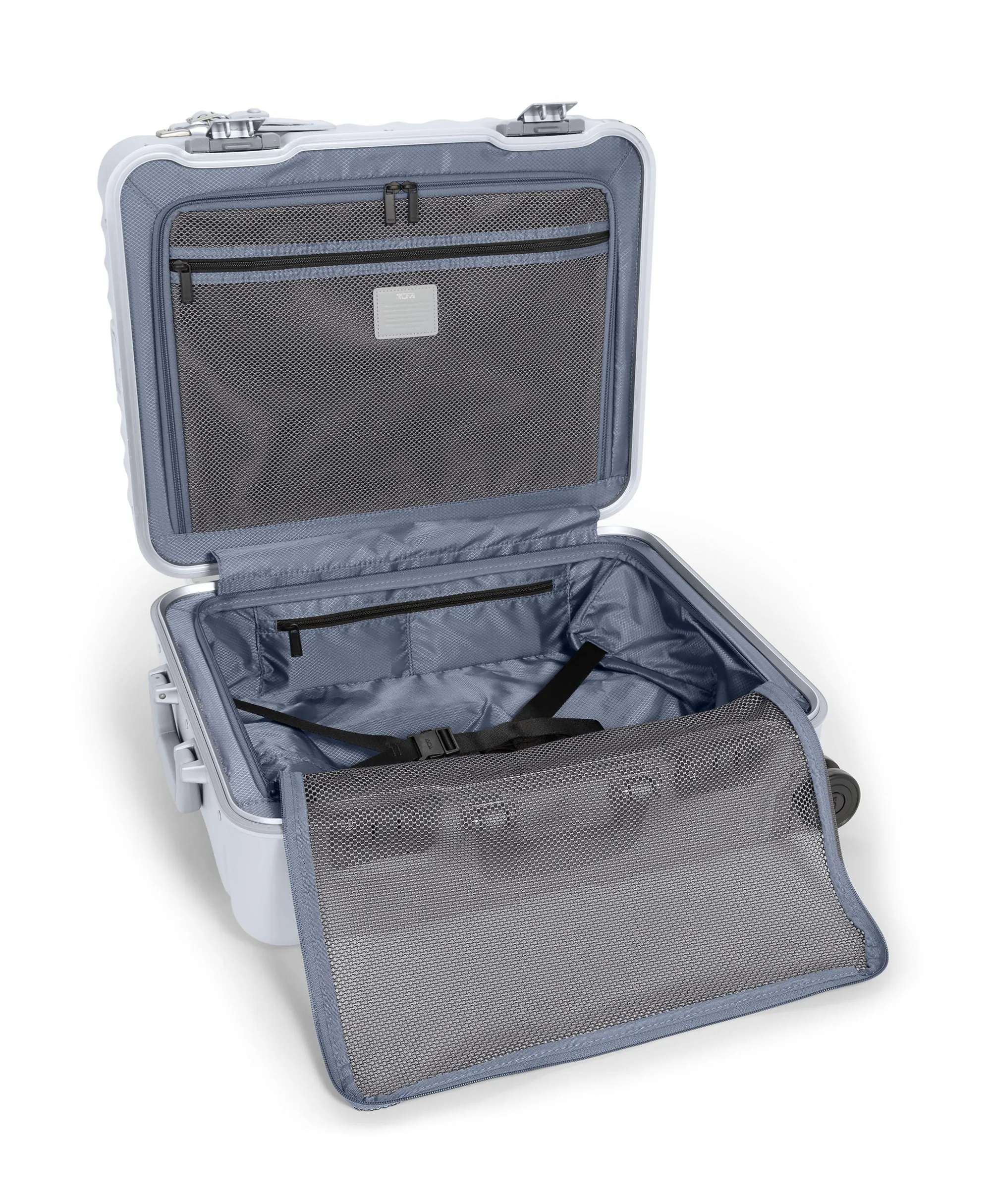 19 Degree Frame Continental 4-Whl Carry-On - Pearl Grey Texture