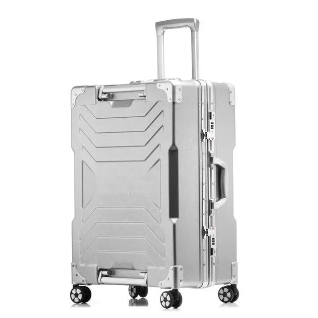 20''24''26''29''Large Capacity Aluminum Frame Suitcase Travel Trolley Luggage Tsa Lock Koffer