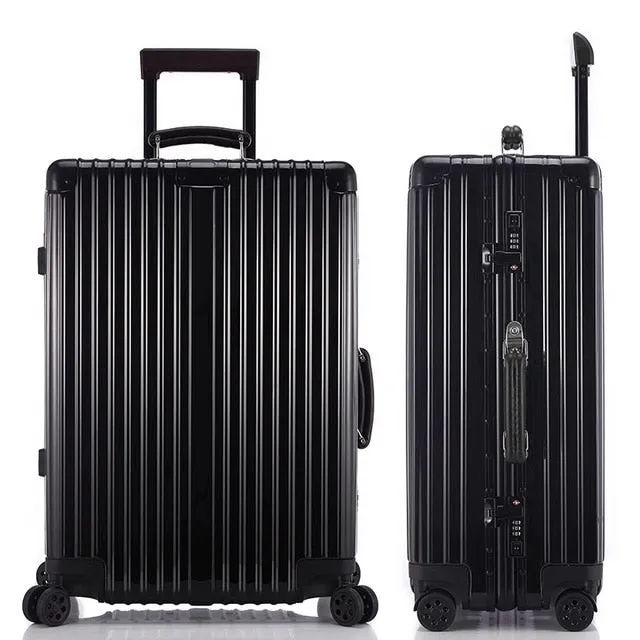 20''24''26''29''Large Capacity Aluminum Frame Suitcase Travel Trolley Luggage Tsa Lock Koffer