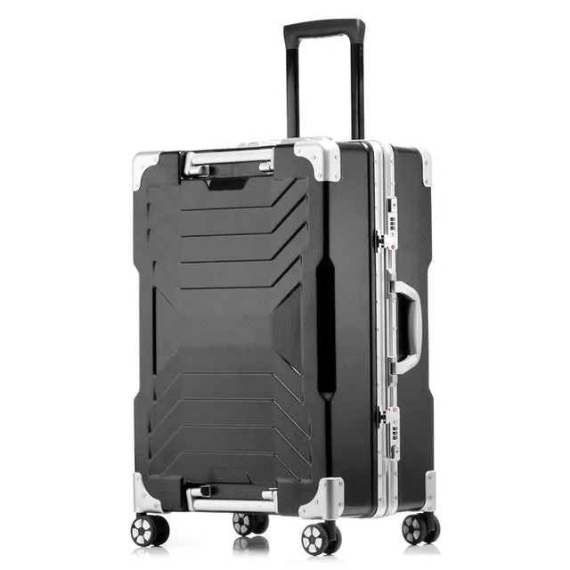 20''24''26''29''Large Capacity Aluminum Frame Suitcase Travel Trolley Luggage Tsa Lock Koffer