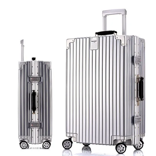 20''24''26''29''Large Capacity Aluminum Frame Suitcase Travel Trolley Luggage Tsa Lock Koffer