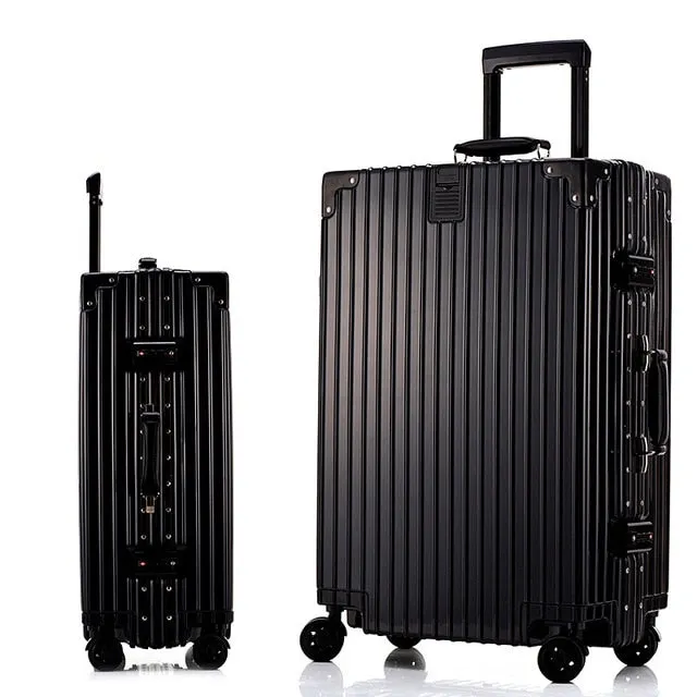 20''24''26''29''Large Capacity Aluminum Frame Suitcase Travel Trolley Luggage Tsa Lock Koffer