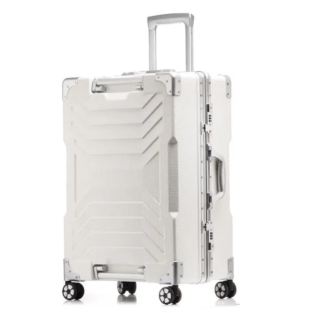 20''24''26''29''Large Capacity Aluminum Frame Suitcase Travel Trolley Luggage Tsa Lock Koffer