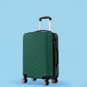 20" Carry On Travel Luggage - Green