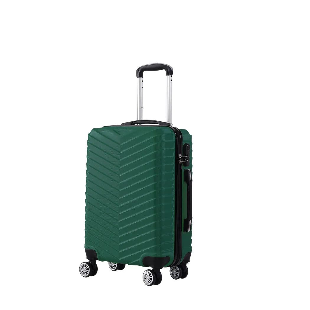 20" Carry On Travel Luggage - Green