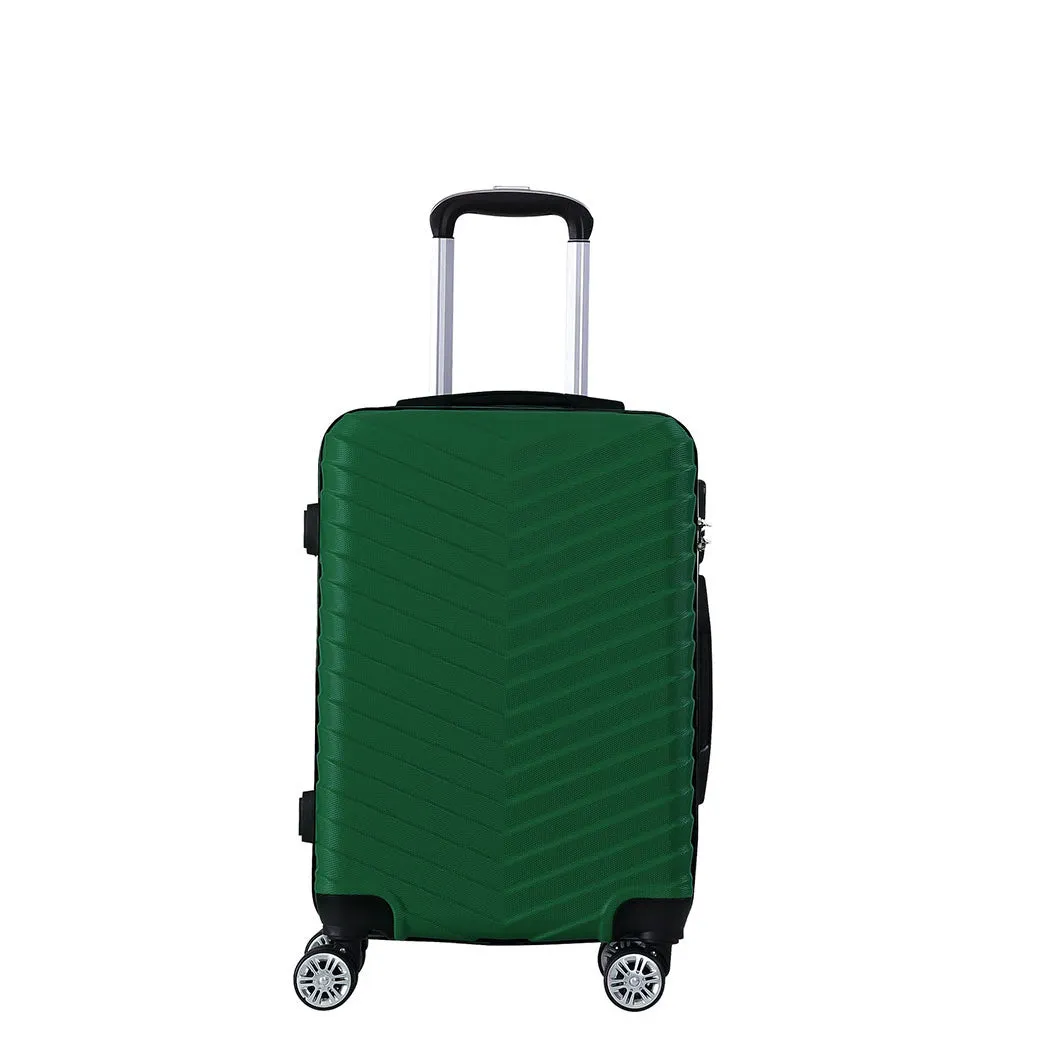 20" Carry On Travel Luggage - Green