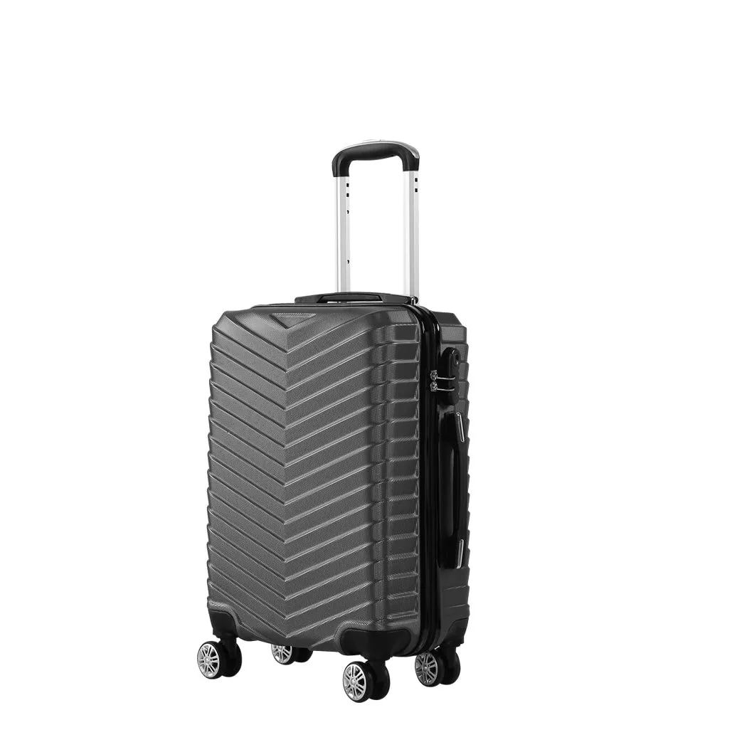 28" Luggage Suitcase Travel - Grey