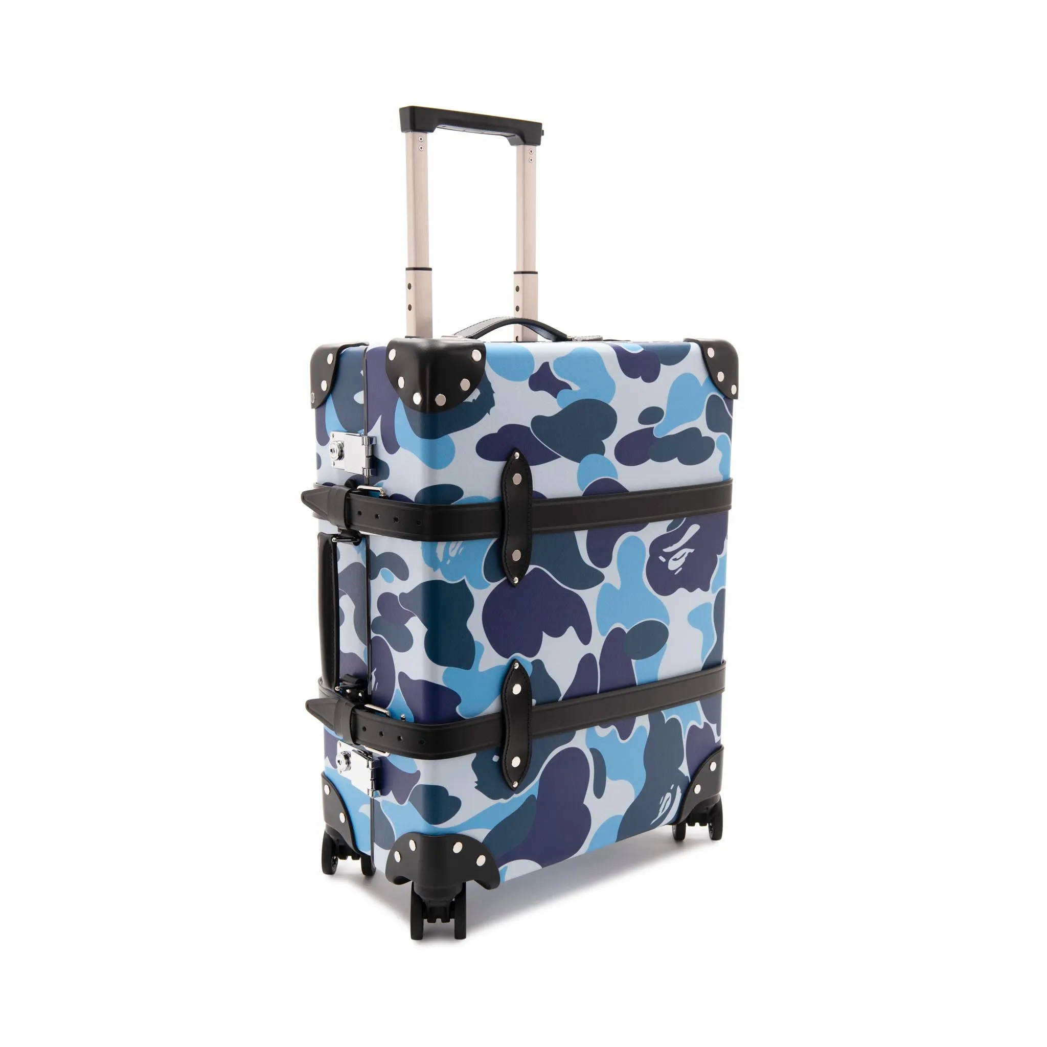 A BATHING APE® · Carry-On - 4 Wheels | Blue/Blue/Chrome