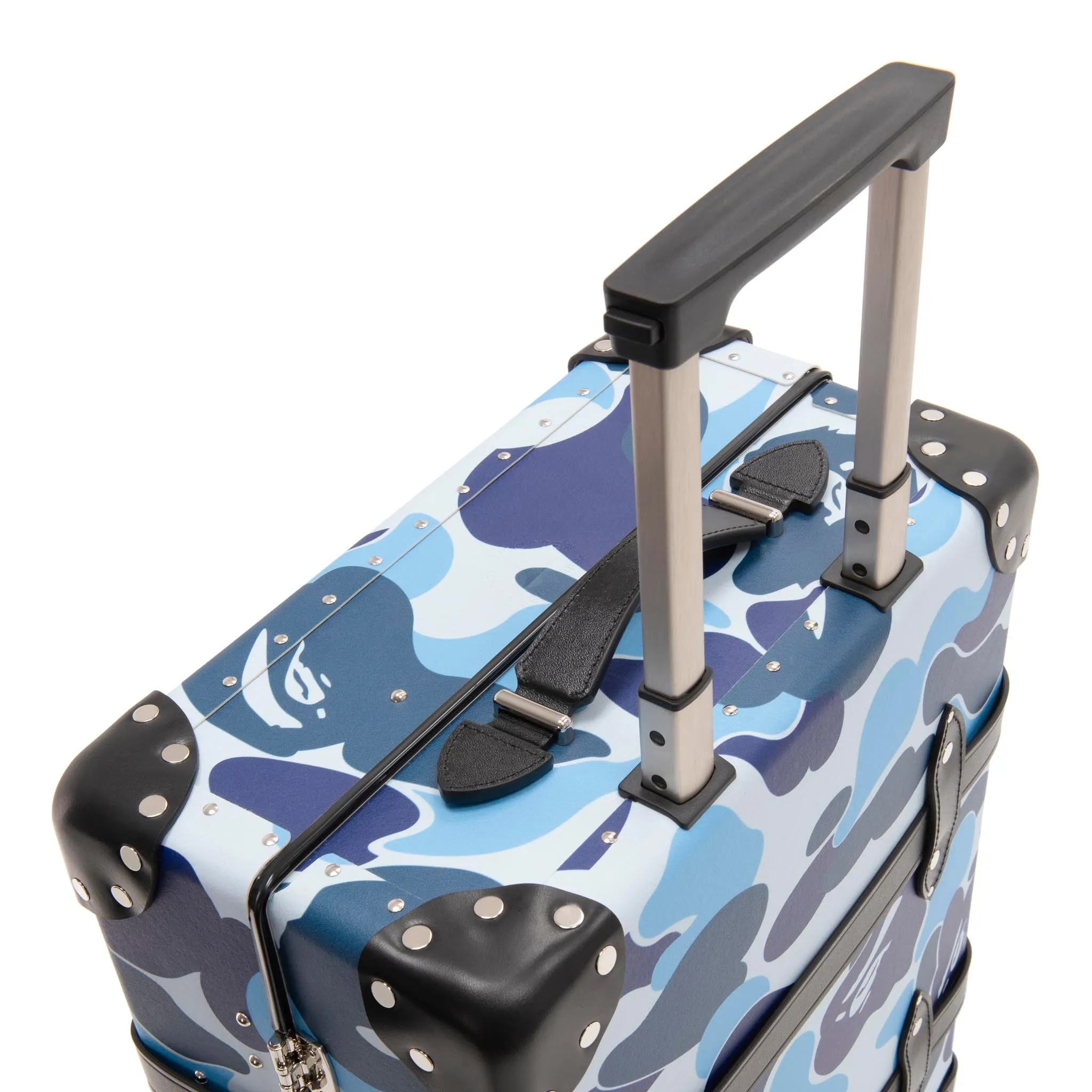 A BATHING APE® · Carry-On - 4 Wheels | Blue/Blue/Chrome