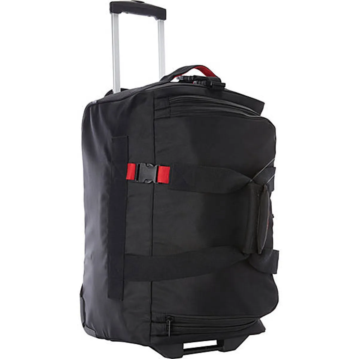 A. Saks EXPANDABLE 20 inch Ballistic Wheeled Duffel