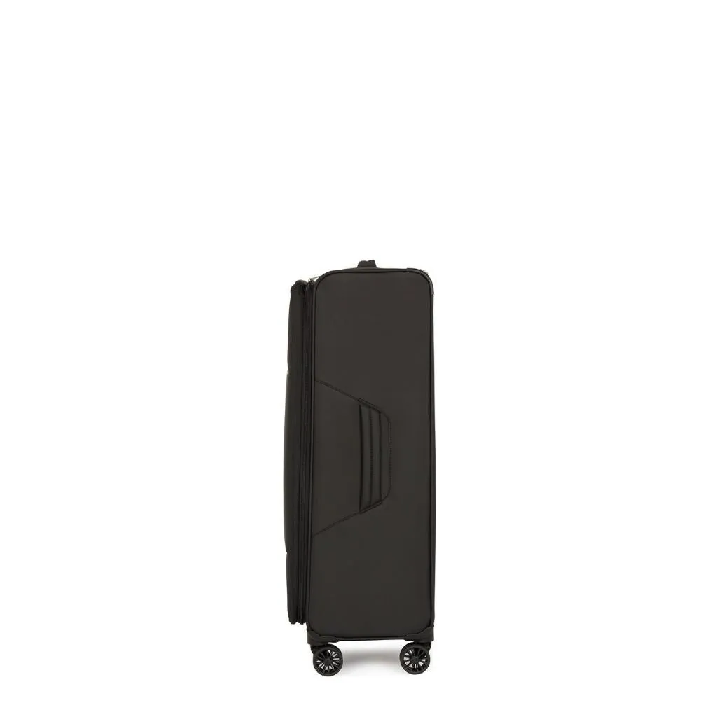 Antler Brixham 83cm Large Softsided Luggage - Black