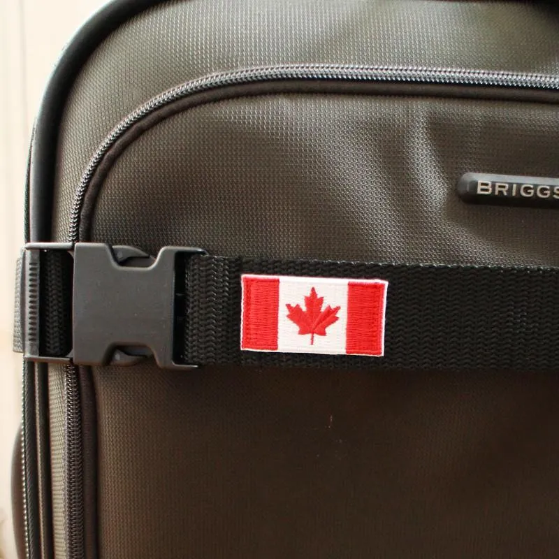 Canadian Flag Luggage Belt