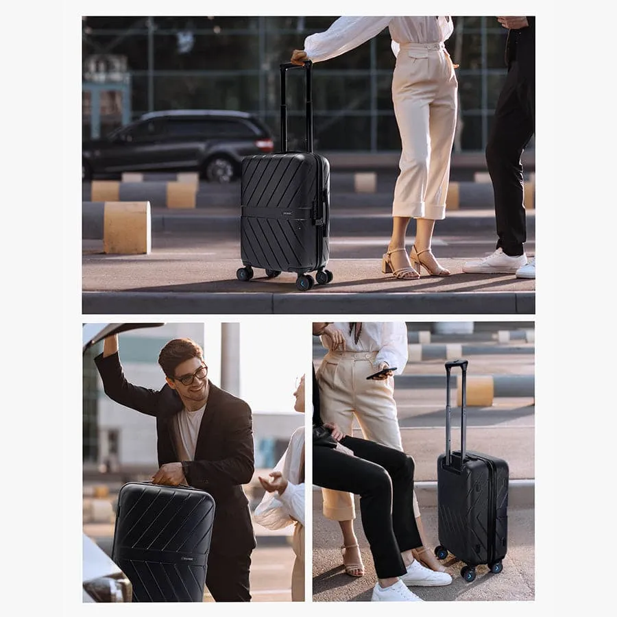 Daren 20 Inch Lightweight Hardside Carry-On Suitcase