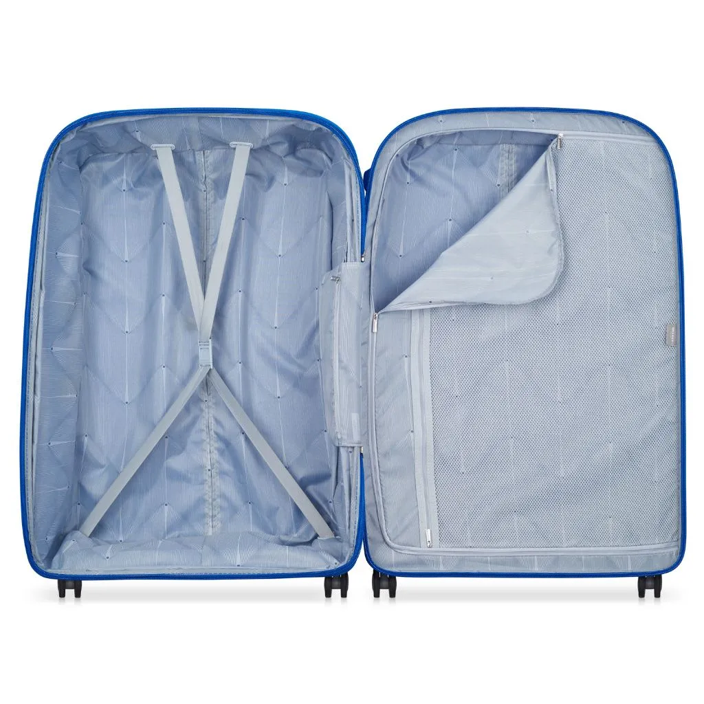 Delsey Clavel 83cm Large Hardsided Spinner Luggage - Klein Blue