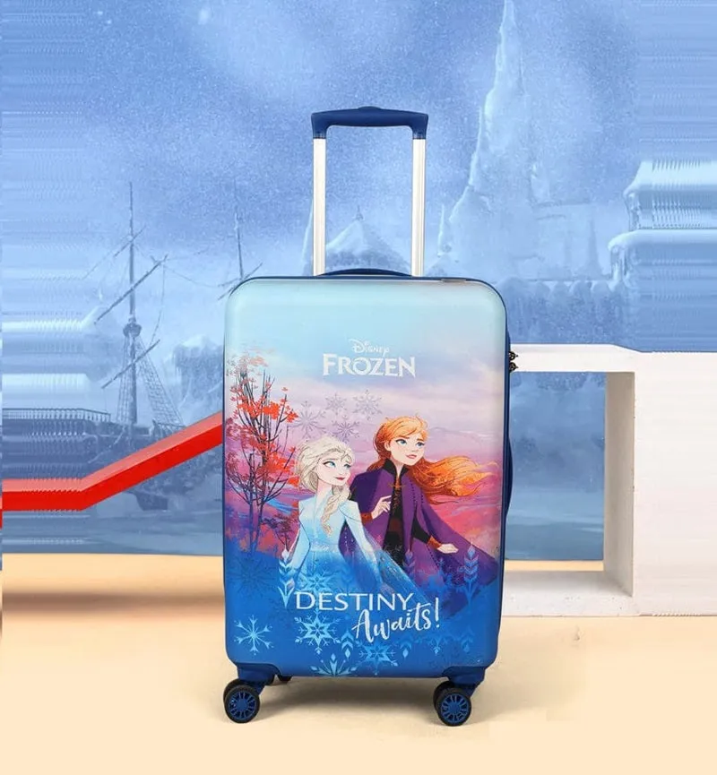 Disney Frozen Kids Trolley Bag – Durable Rolling Luggage for Travel and Adventures