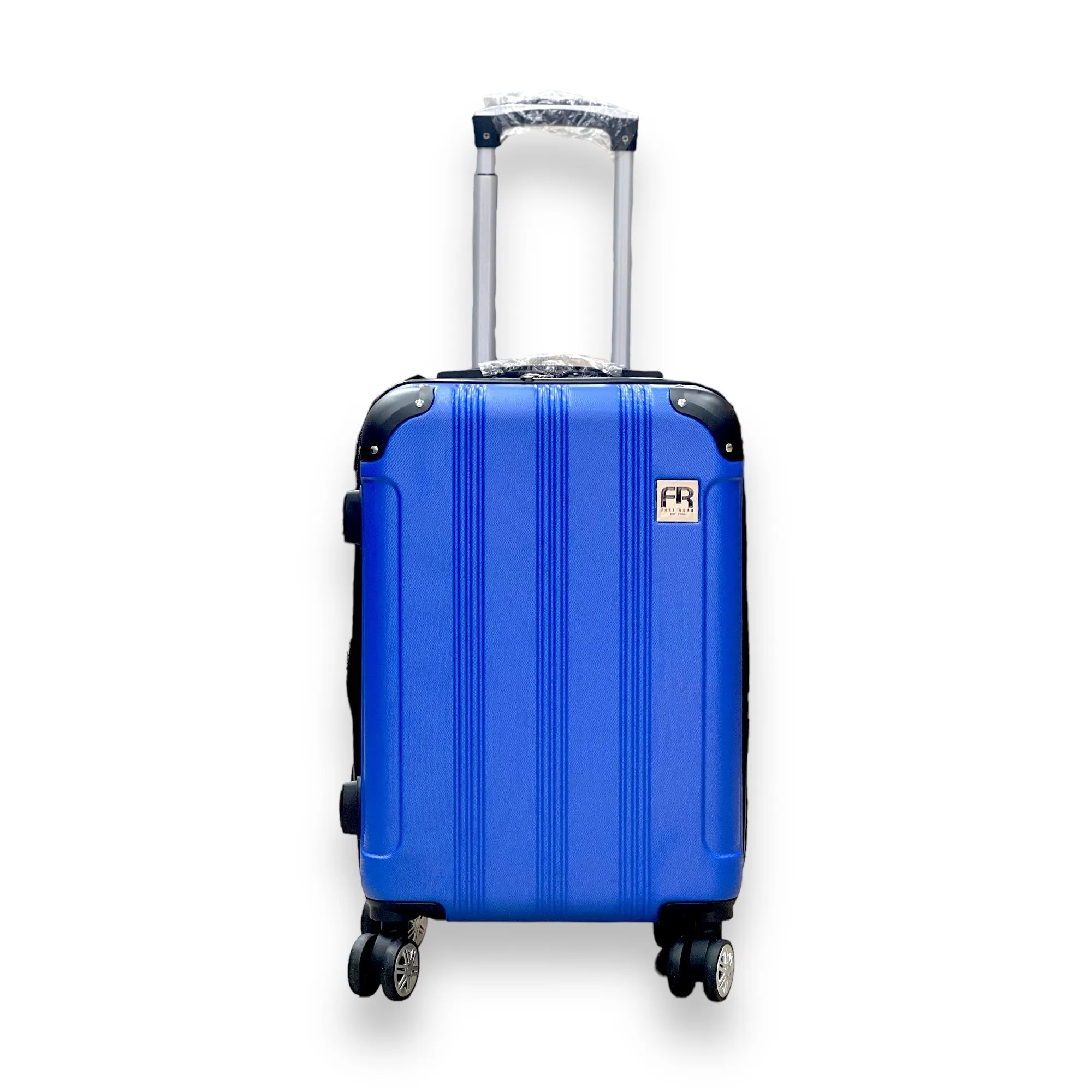 Fast Road Hardside Expandable Roller Luggage Blue, Carry-on 20 inch