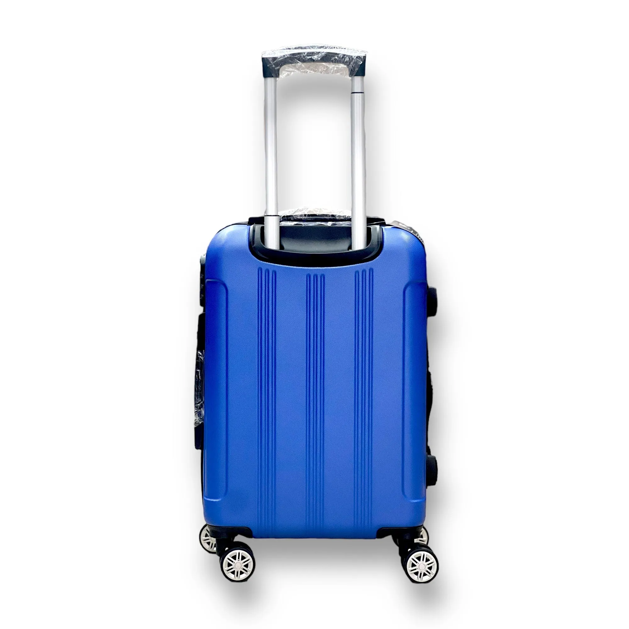 Fast Road Hardside Expandable Roller Luggage Blue, Carry-on 20 inch