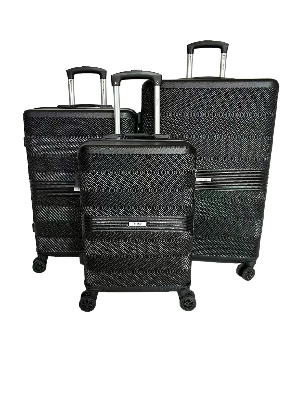 Fay ABS Hard shell Lightweight 360 Dual Spinning Wheels Combo Lock 28", 24", 20" 3 Piece Luggage Set