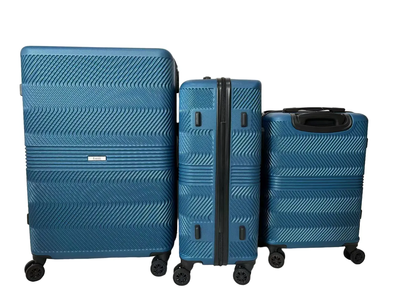 Fay ABS Hard shell Lightweight 360 Dual Spinning Wheels Combo Lock 28", 24", 20" 3 Piece Luggage Set