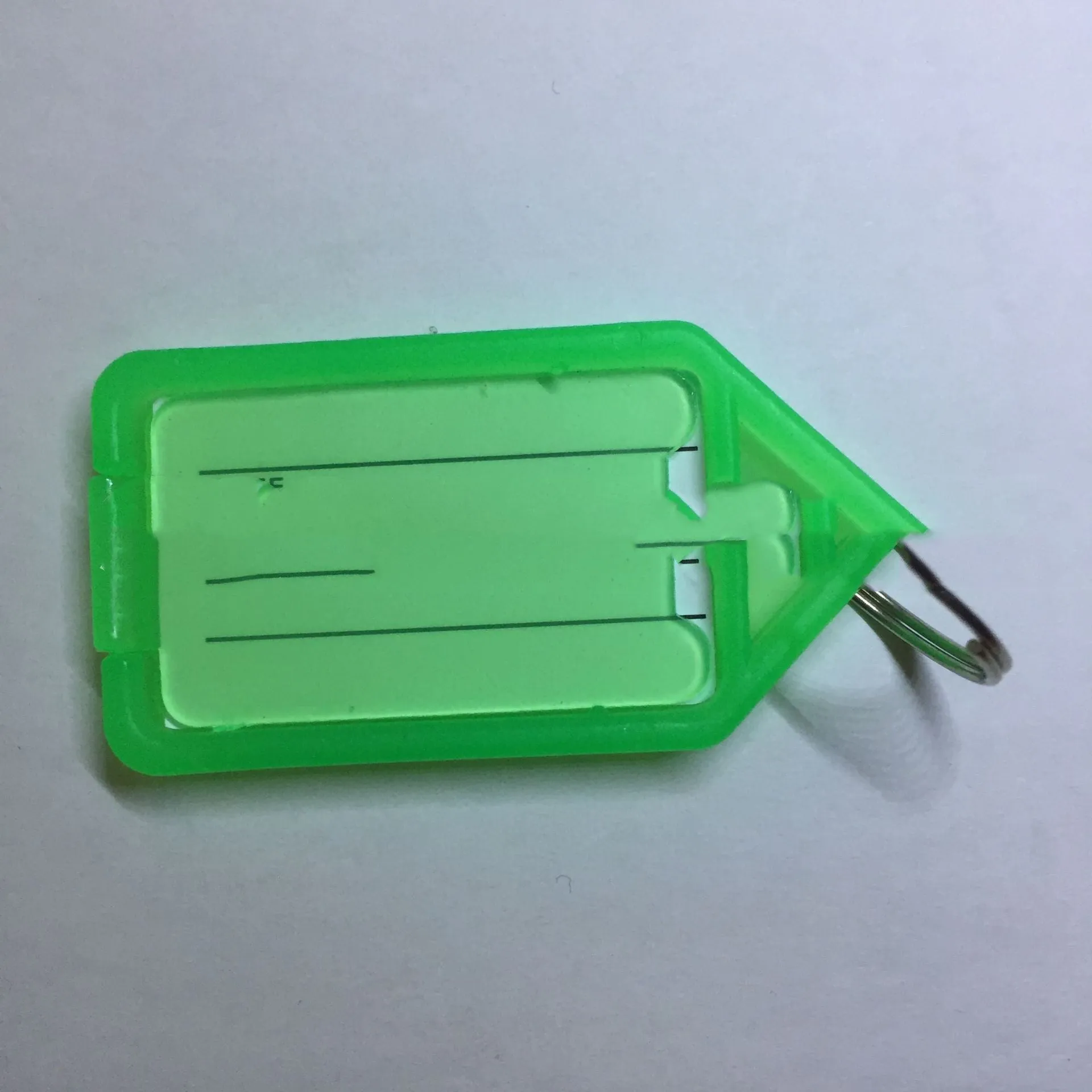 Flip Key Luggage Tag Plastic Tag Key Accessories