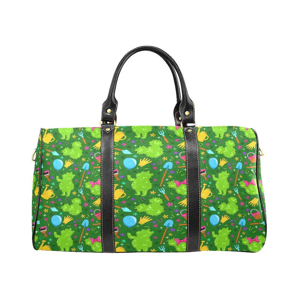 Flower And Garden Waterproof Luggage Travel Bag