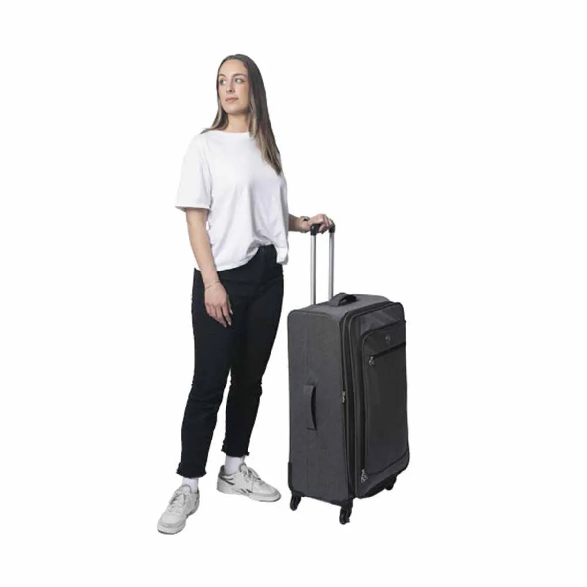 Geckobrands Optivate X17 360 Spinner 28in Luggage - Everyday Grey