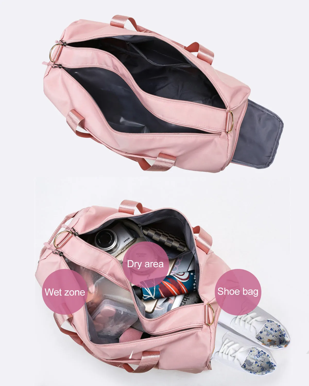 Hawkwell Tote Bag - Clor Pink