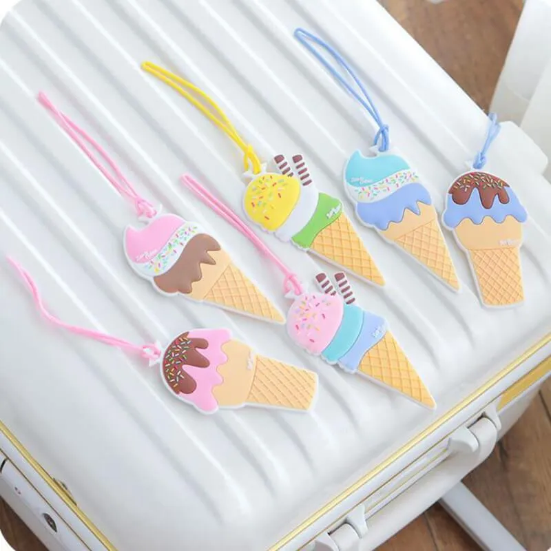 Ice Cream Luggage Tag