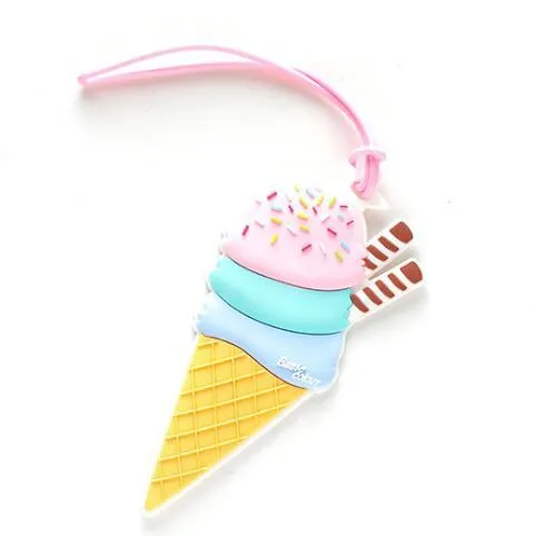 Ice Cream Luggage Tag