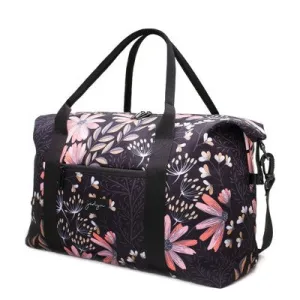 Jadyn 31L Lola Duffel Bag - Black Floral