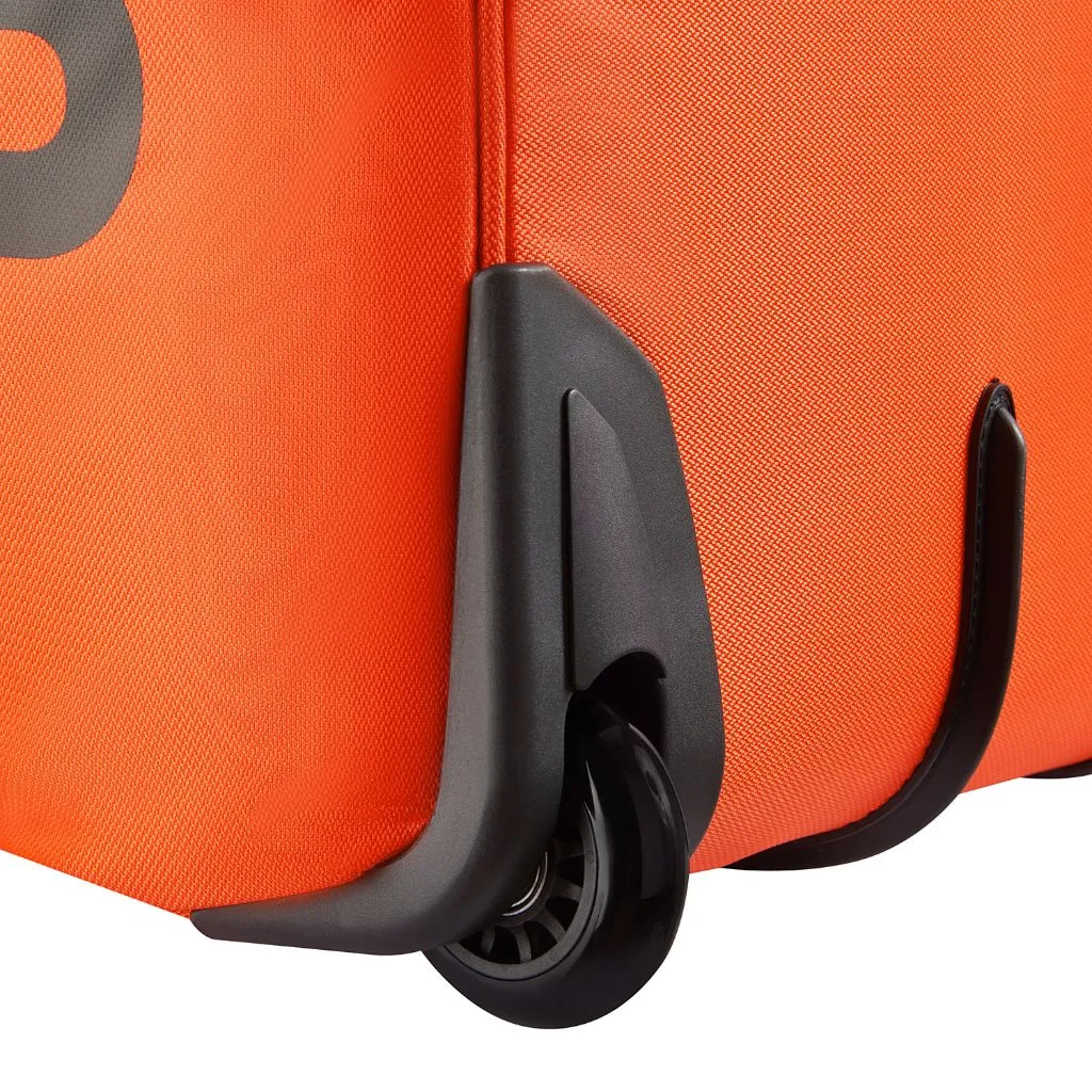 Jeep 55 cm Duel Wheel Lightweight Duffle Bag - Orange