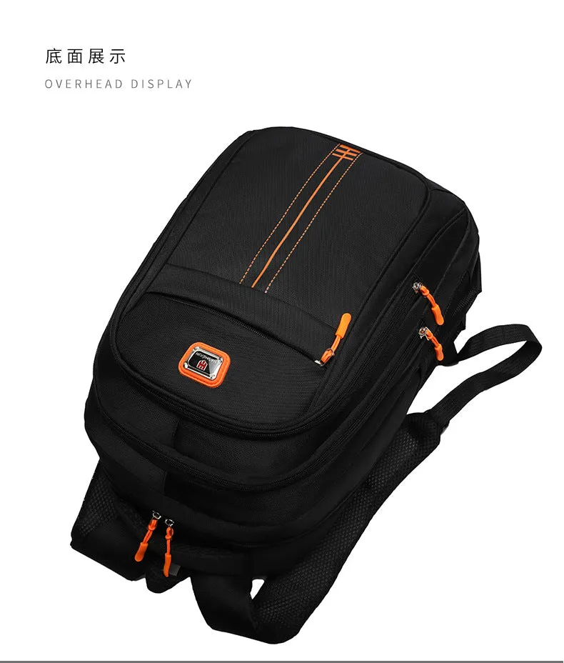 Large capacity casual backpack Oxford cloth waterproof