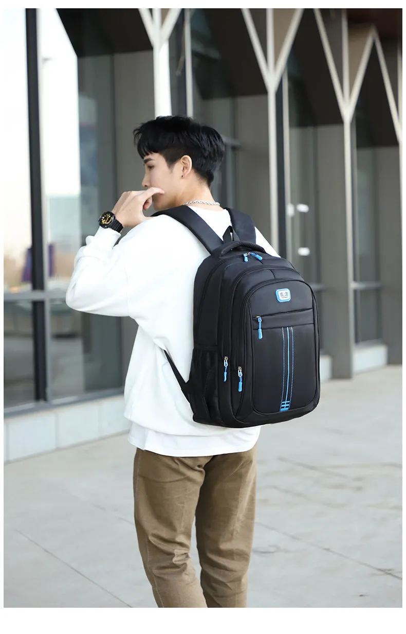 Large capacity casual backpack Oxford cloth waterproof