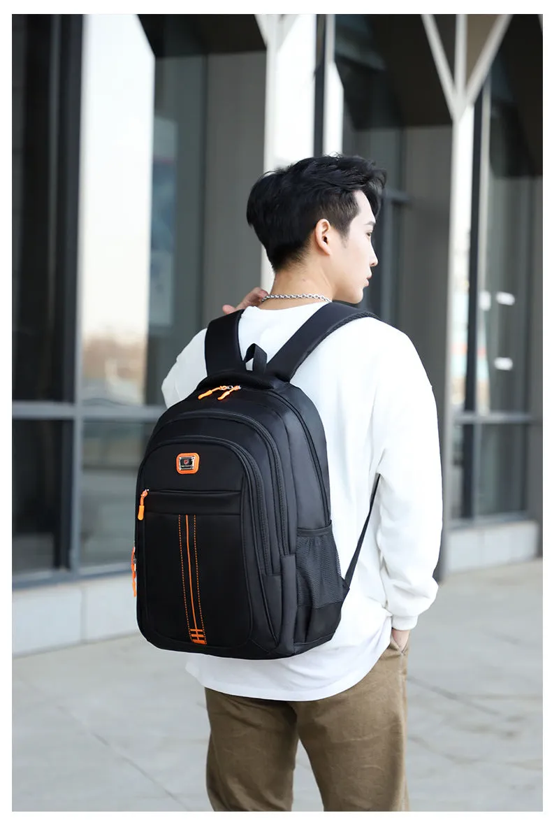 Large capacity casual backpack Oxford cloth waterproof