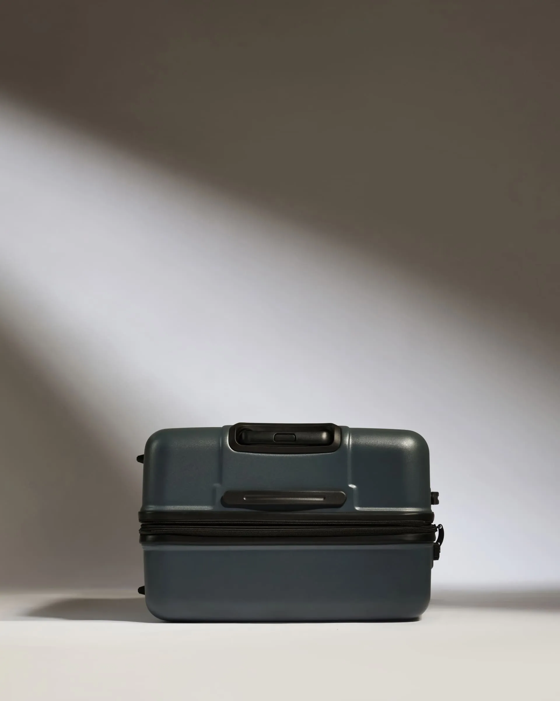 Large Suitcase in Granite Grey - Logo