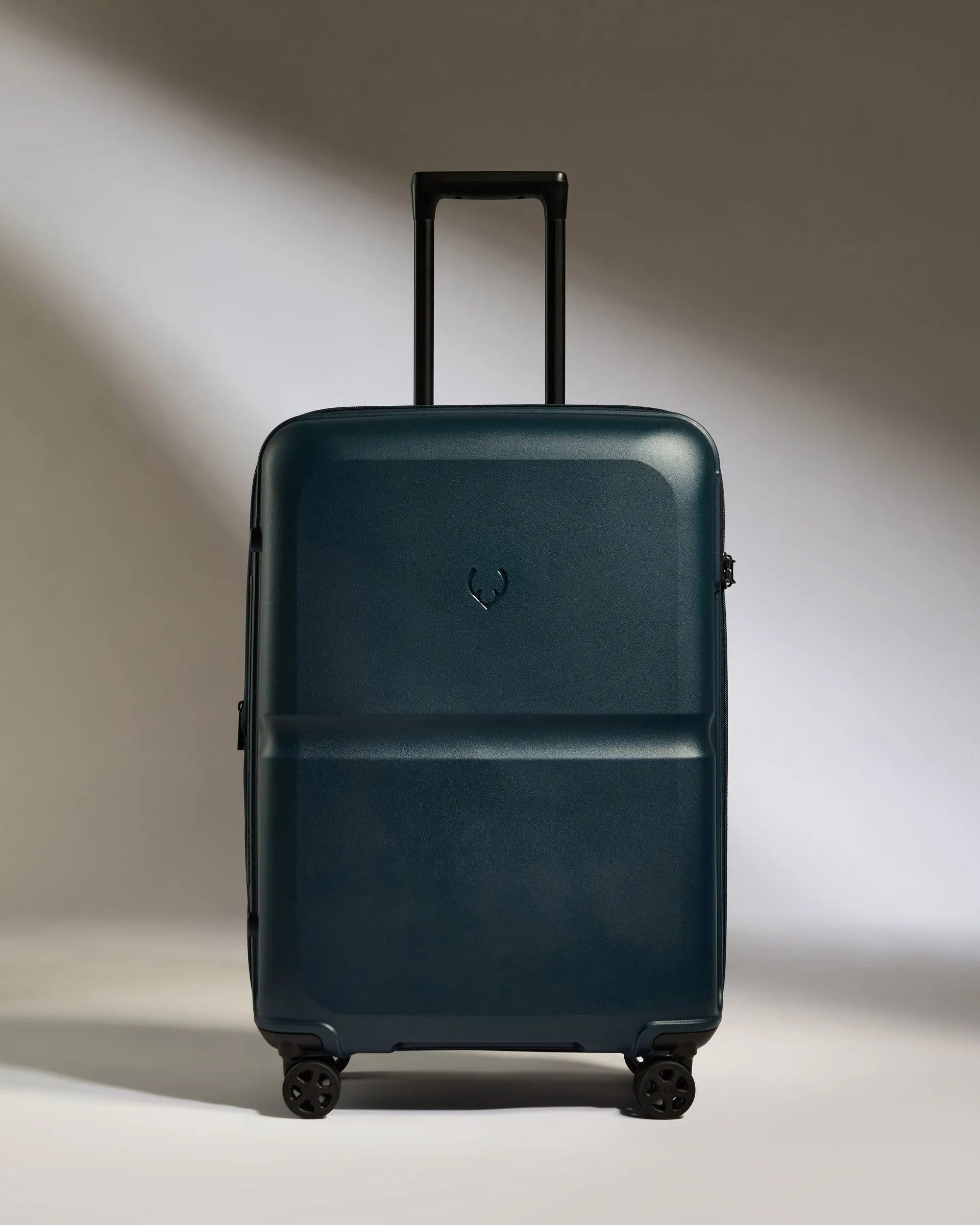 Large Suitcase in Indigo Blue - Single Stripe