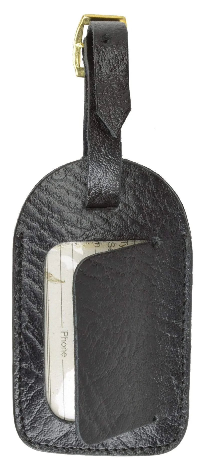 Leather Luggage Tag for travel