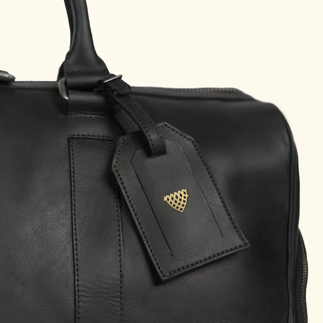 Limited Edition Jefferson Leather Duffle | Black