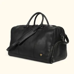 Limited Edition Jefferson Leather Duffle | Black