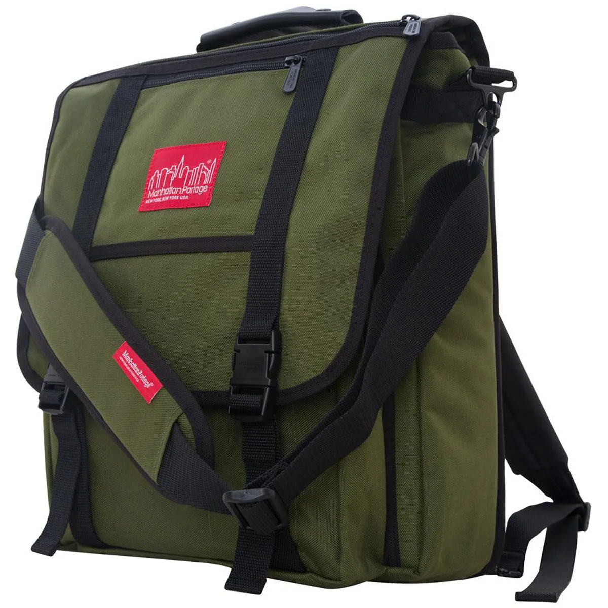 Manhattan Portage Commuter Laptop Bag With Back Zipper