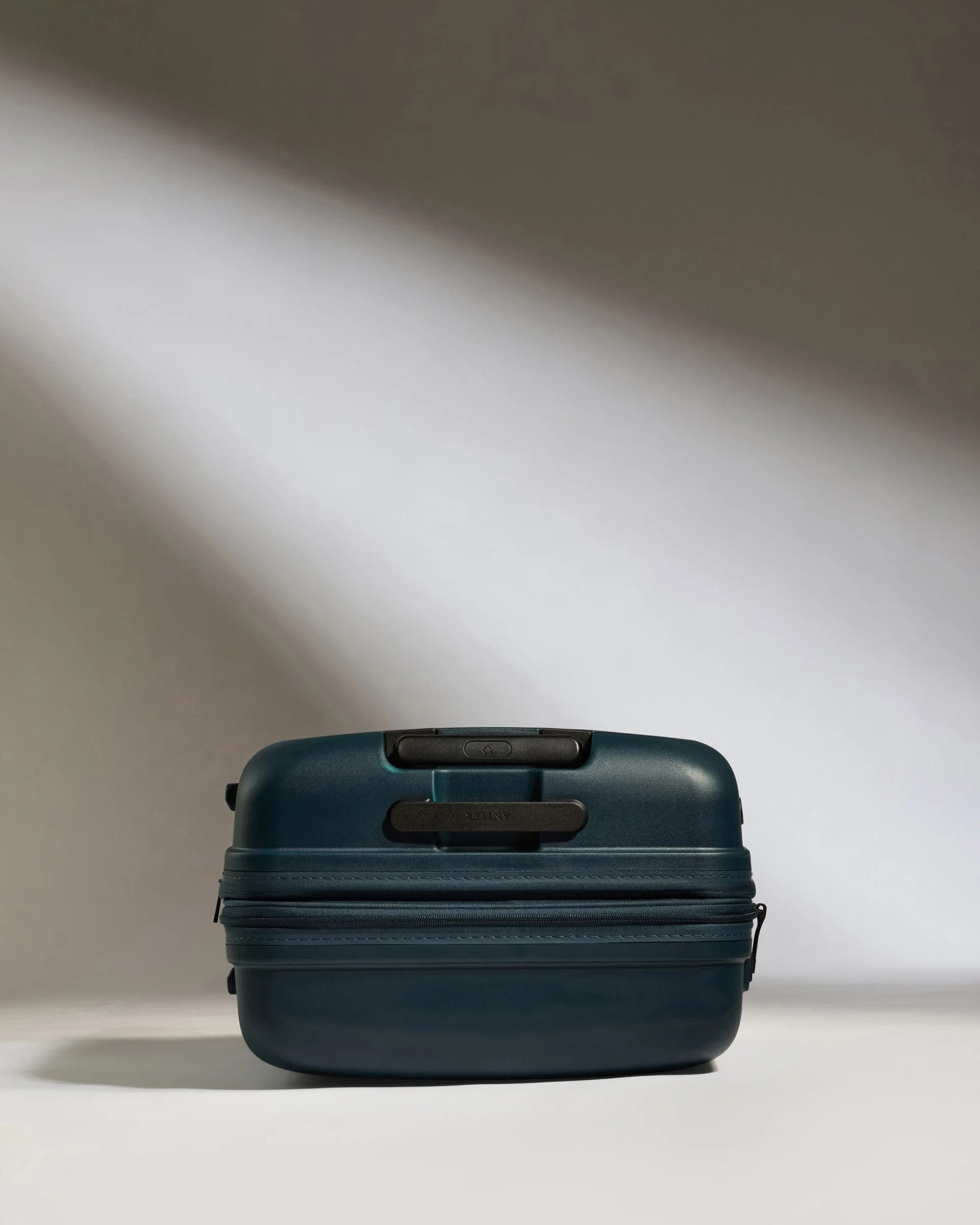 Medium Suitcase in Indigo Blue - Single Stripe