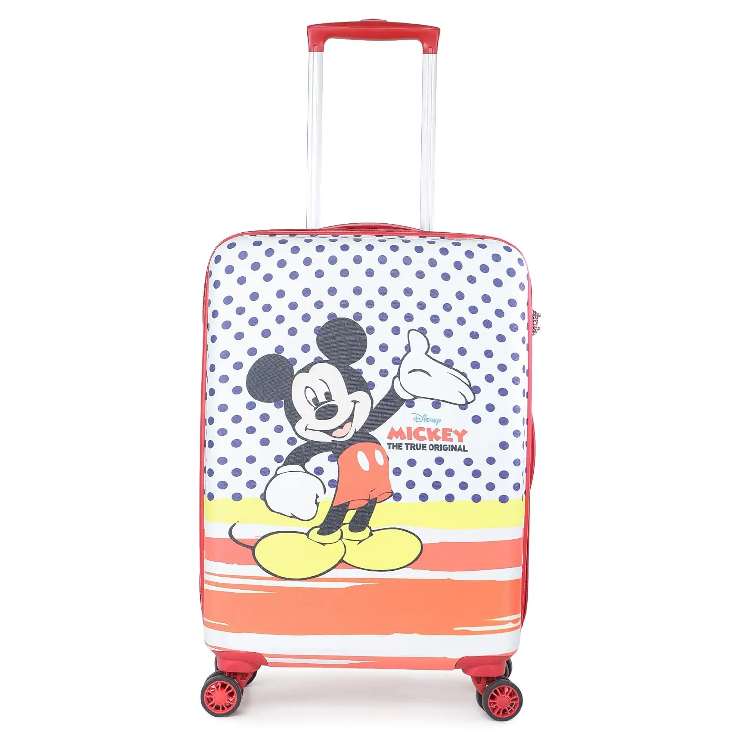 Mickey Mouse Kids Travel Trolley Bag by Disney – Fun and Stylish Rolling Suitcase