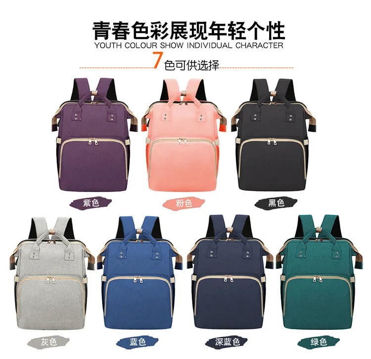 Multifunctional and large-capacity student backpack