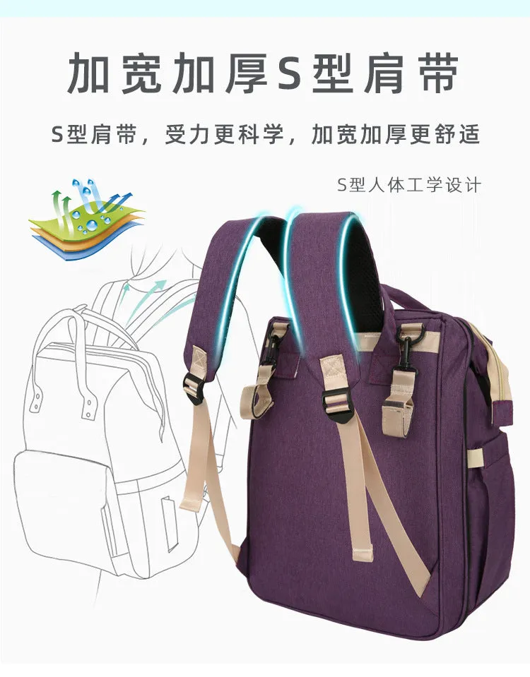 Multifunctional and large-capacity student backpack