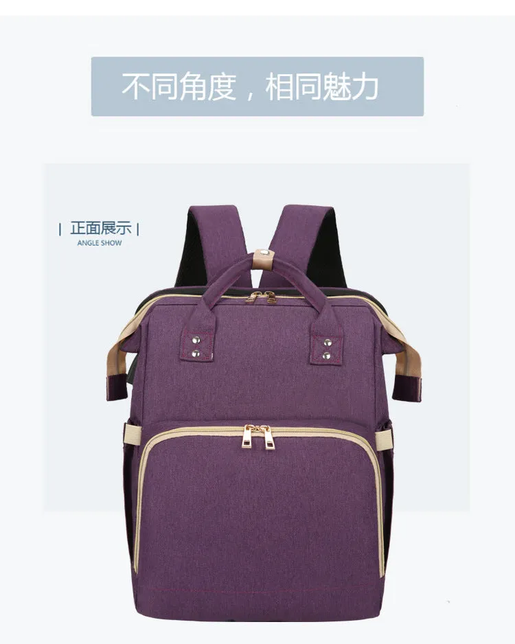 Multifunctional and large-capacity student backpack