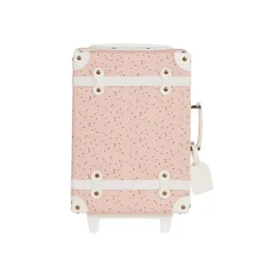 Olli Ella See-Ya Suitcase Pink Daisies