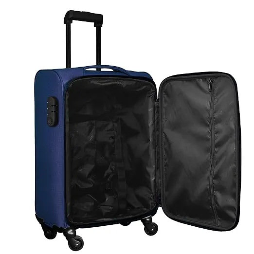 OPTIMA Prion Softside Expandable Roller Luggage (28 inch Colour -Blue)