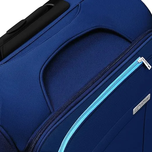 OPTIMA Prion Softside Expandable Roller Luggage (28 inch Colour -Blue)