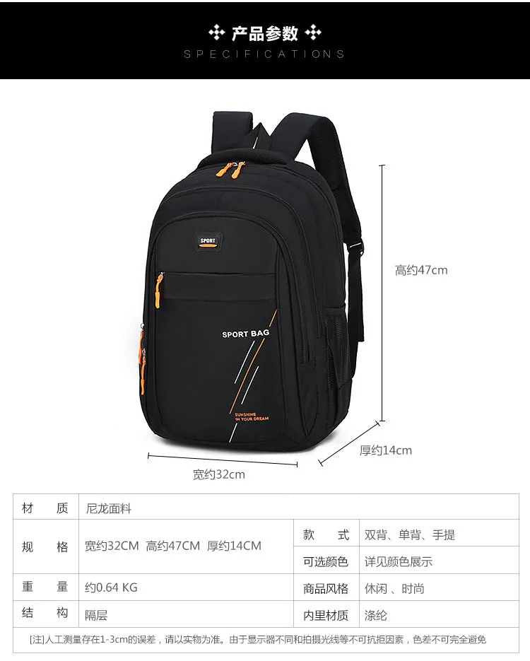 Outdoor Sport Swagger Bag Nylon Backpack for Business